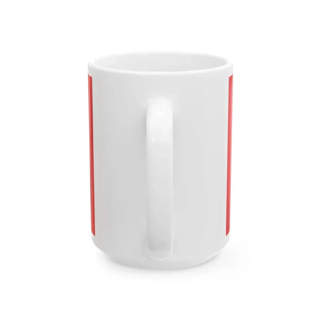 Ottoman War Flag from the Balkan Wars (Oman) White Coffee Mug - Go Mug Yourself