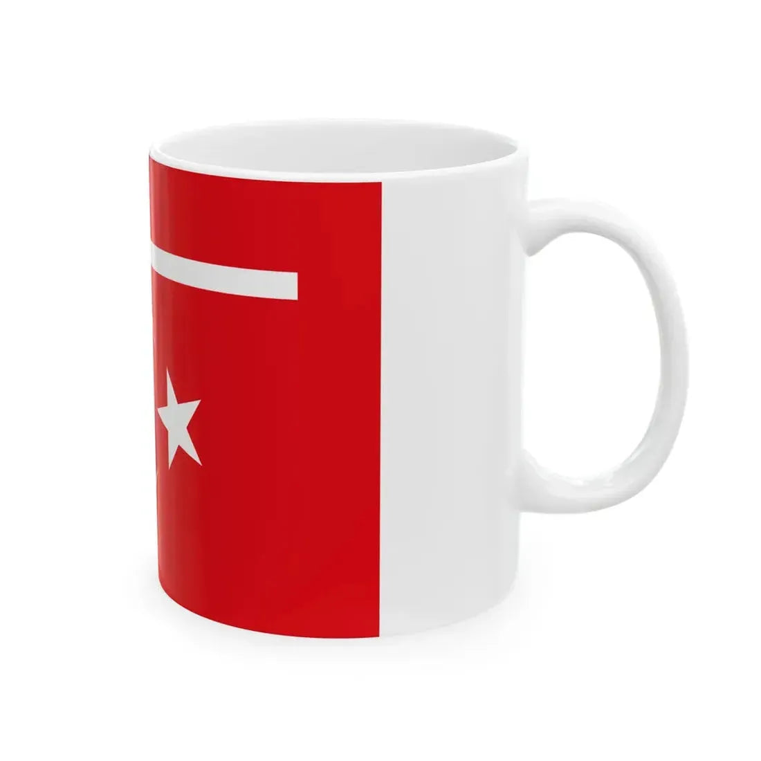 Ottoman War Flag (Oman) White Coffee Mug - Go Mug Yourself