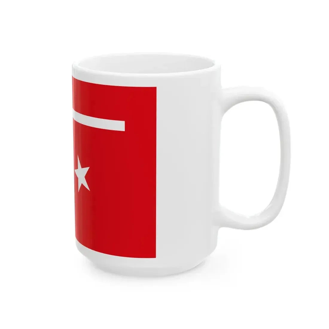 Ottoman War Flag (Oman) White Coffee Mug - Go Mug Yourself