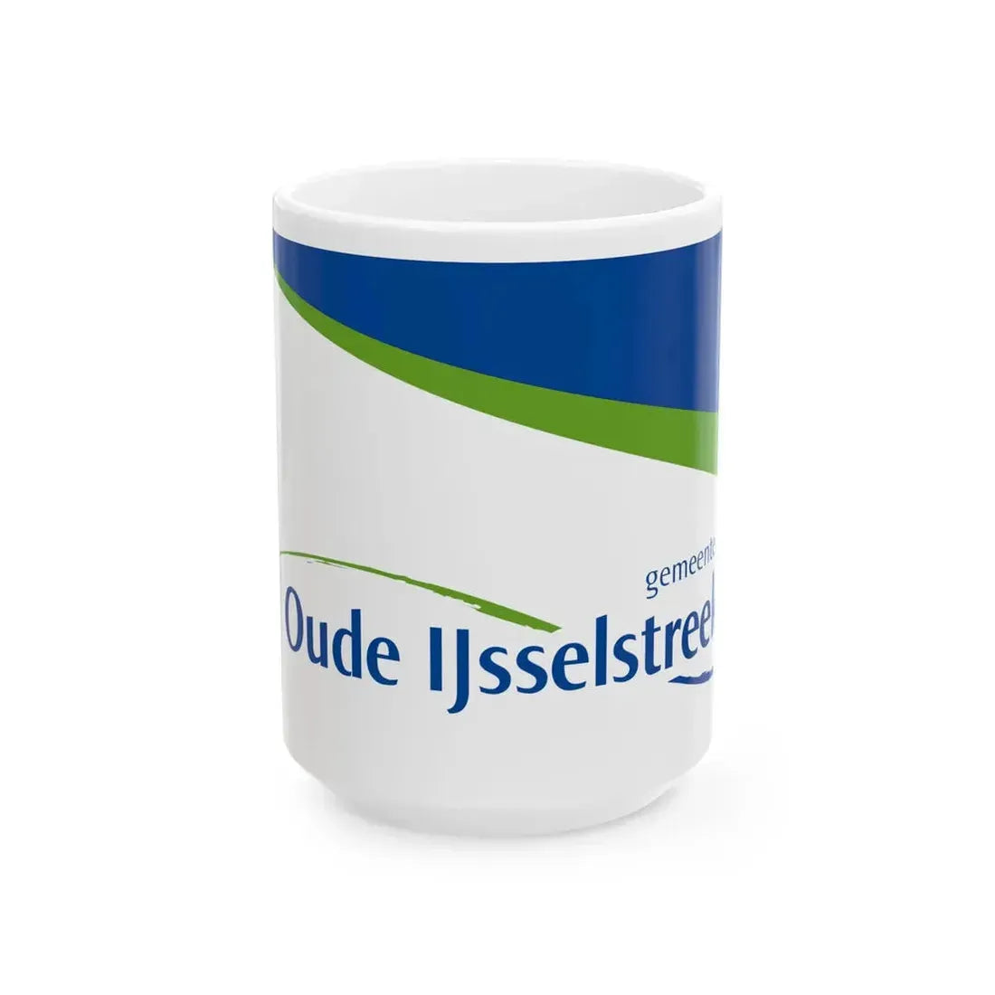 Oude IJsselstreek vlag (Netherlands) White Coffee Mug 15oz - Go Mug Yourself