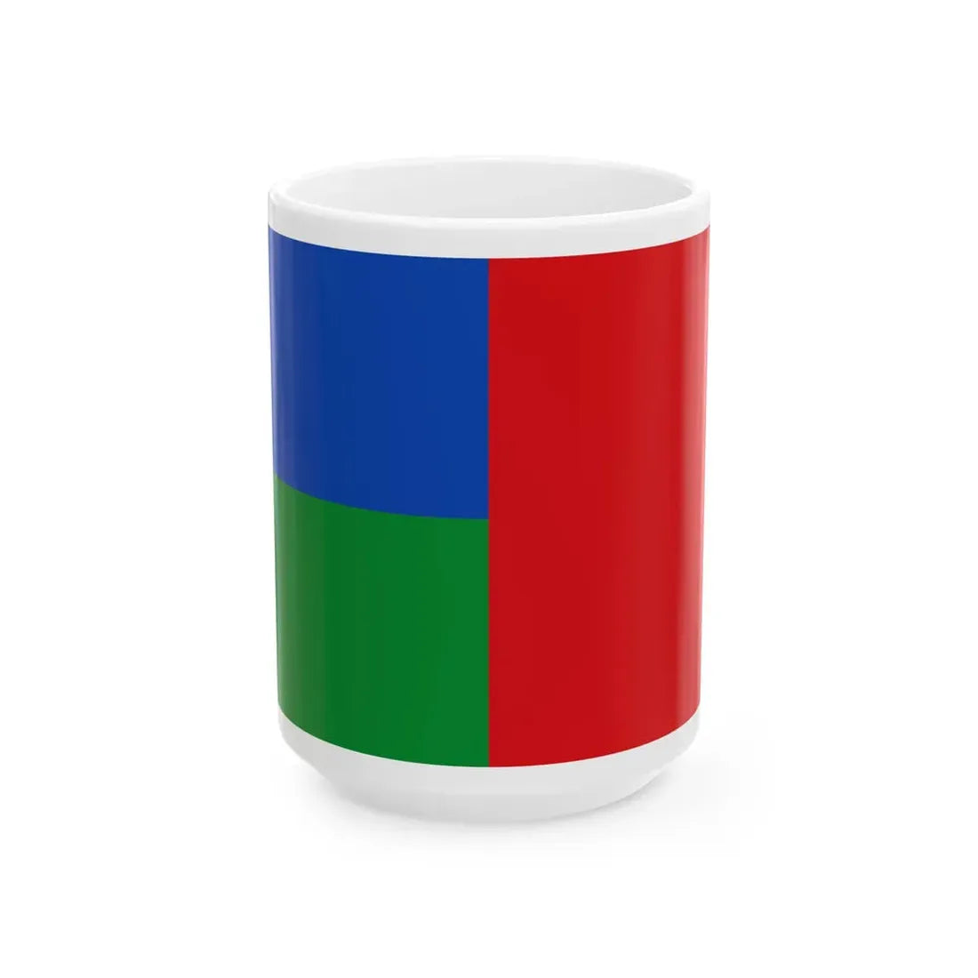 Oudergem Belgium (Belgium) White Coffee Mug 15oz - Go Mug Yourself