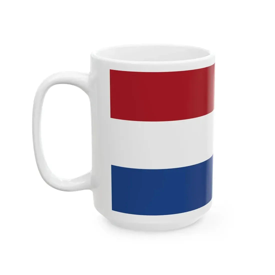 Oudst aanwezend Zeeofficier of Oudste Commandant (Netherlands) White Coffee Mug - Go Mug Yourself