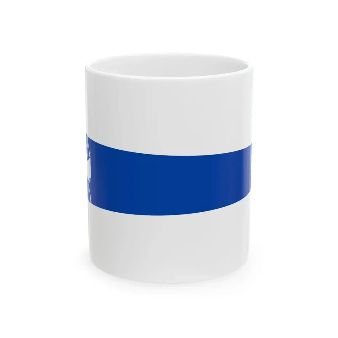 Oulujoki viiri (Finland) White Coffee Mug 11oz - Go Mug Yourself