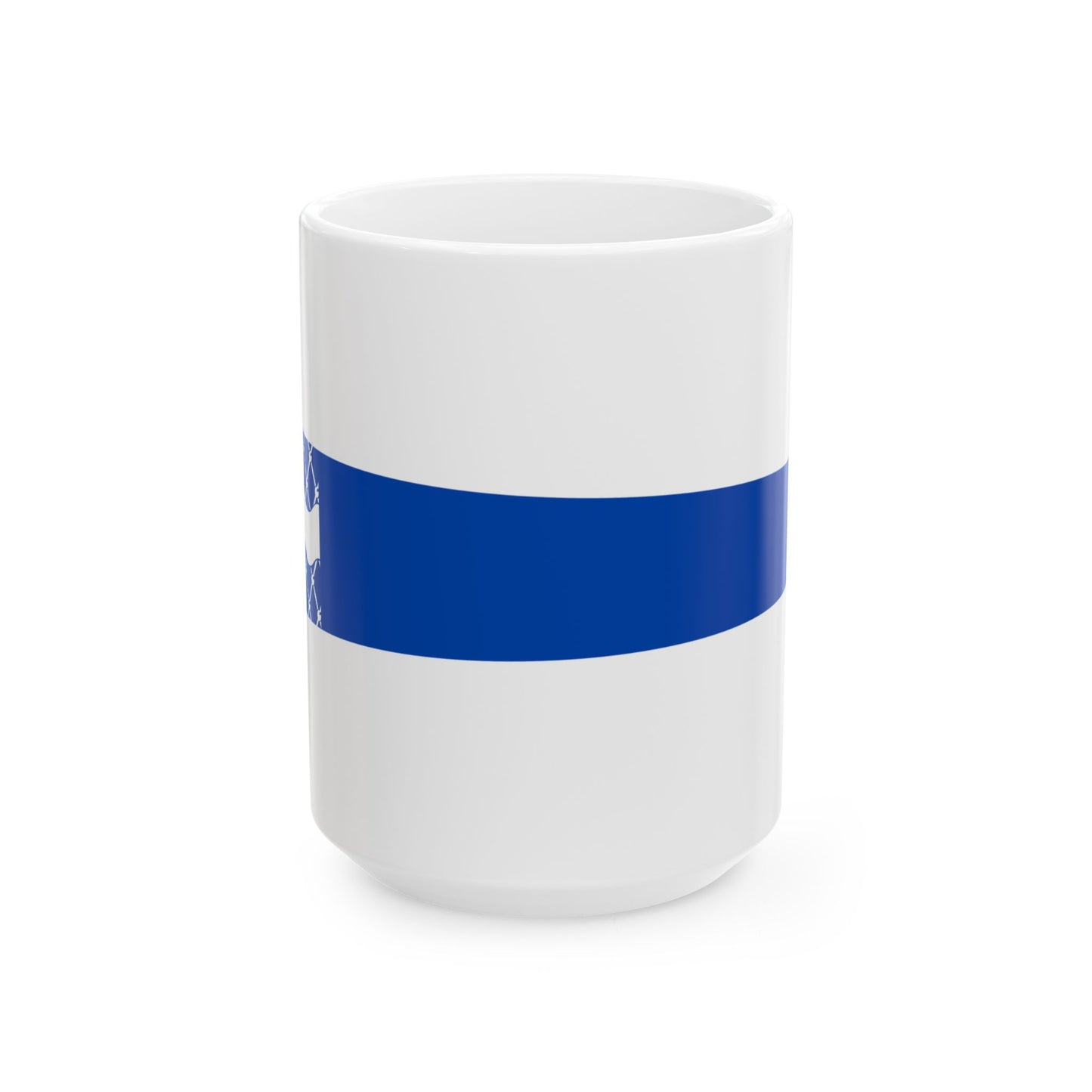 Oulujoki viiri (Finland) White Coffee Mug-15oz-Go Mug Yourself