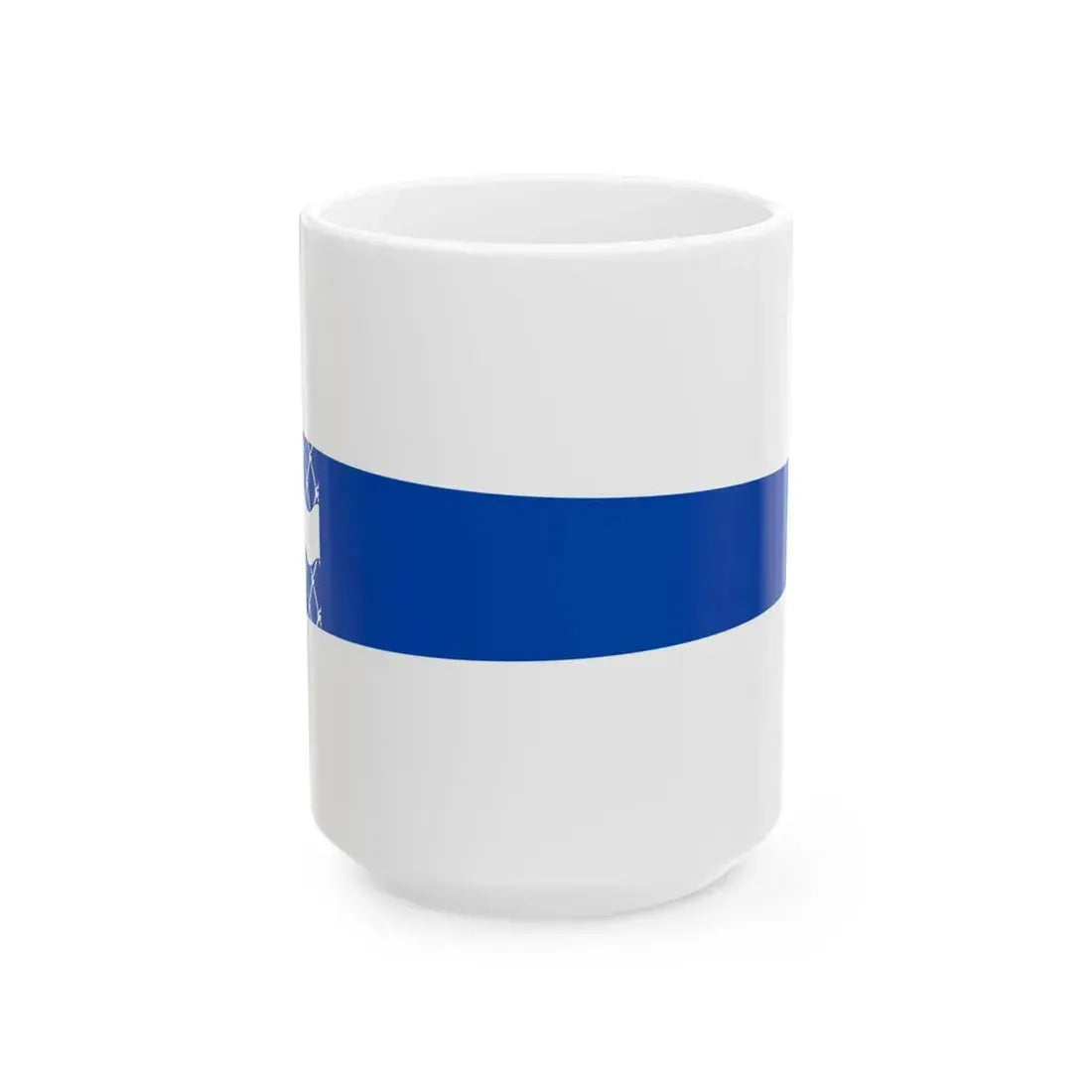 Oulujoki viiri (Finland) White Coffee Mug 15oz - Go Mug Yourself