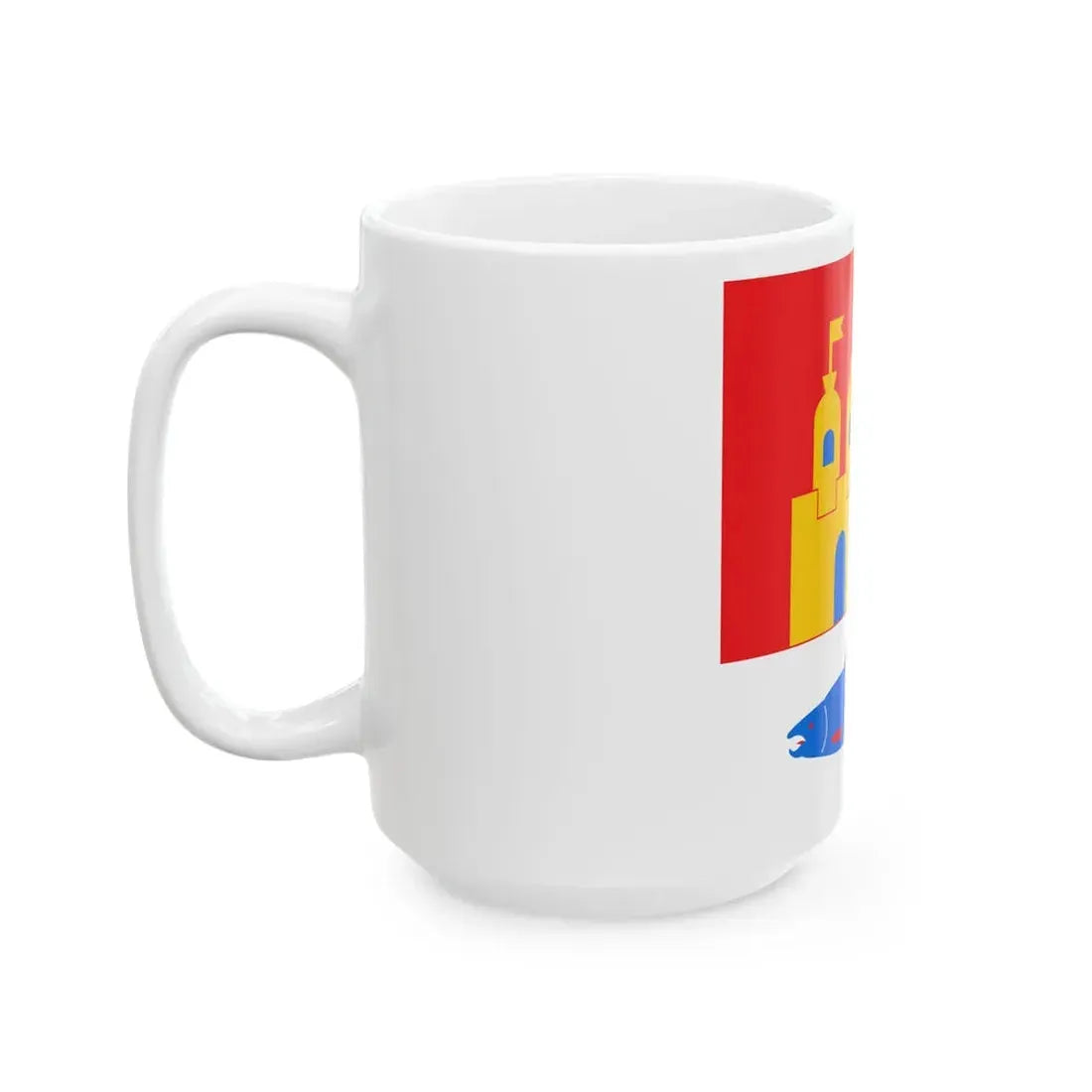 Oulu.lippu (Finland) White Coffee Mug - Go Mug Yourself