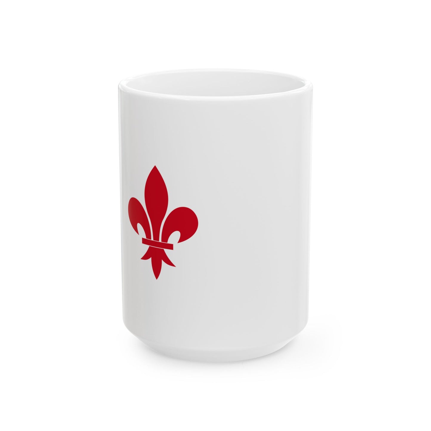 Oupeye vlag (Belgium) White Coffee Mug-15oz-Go Mug Yourself