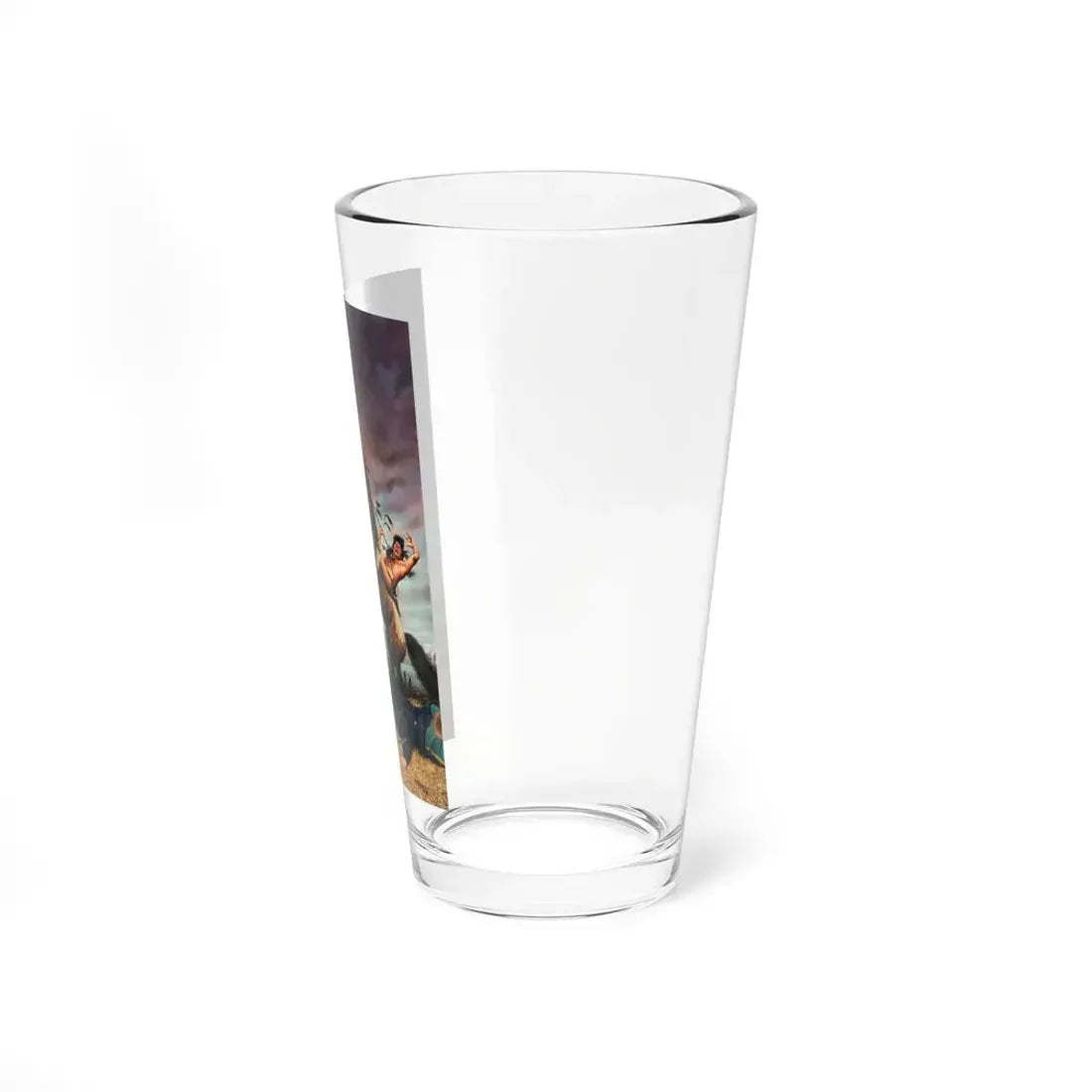 Oushata Massacre, Paperback Novel Cover (Dell, 1989) - Pint Glass 16oz - Go Mug Yourself