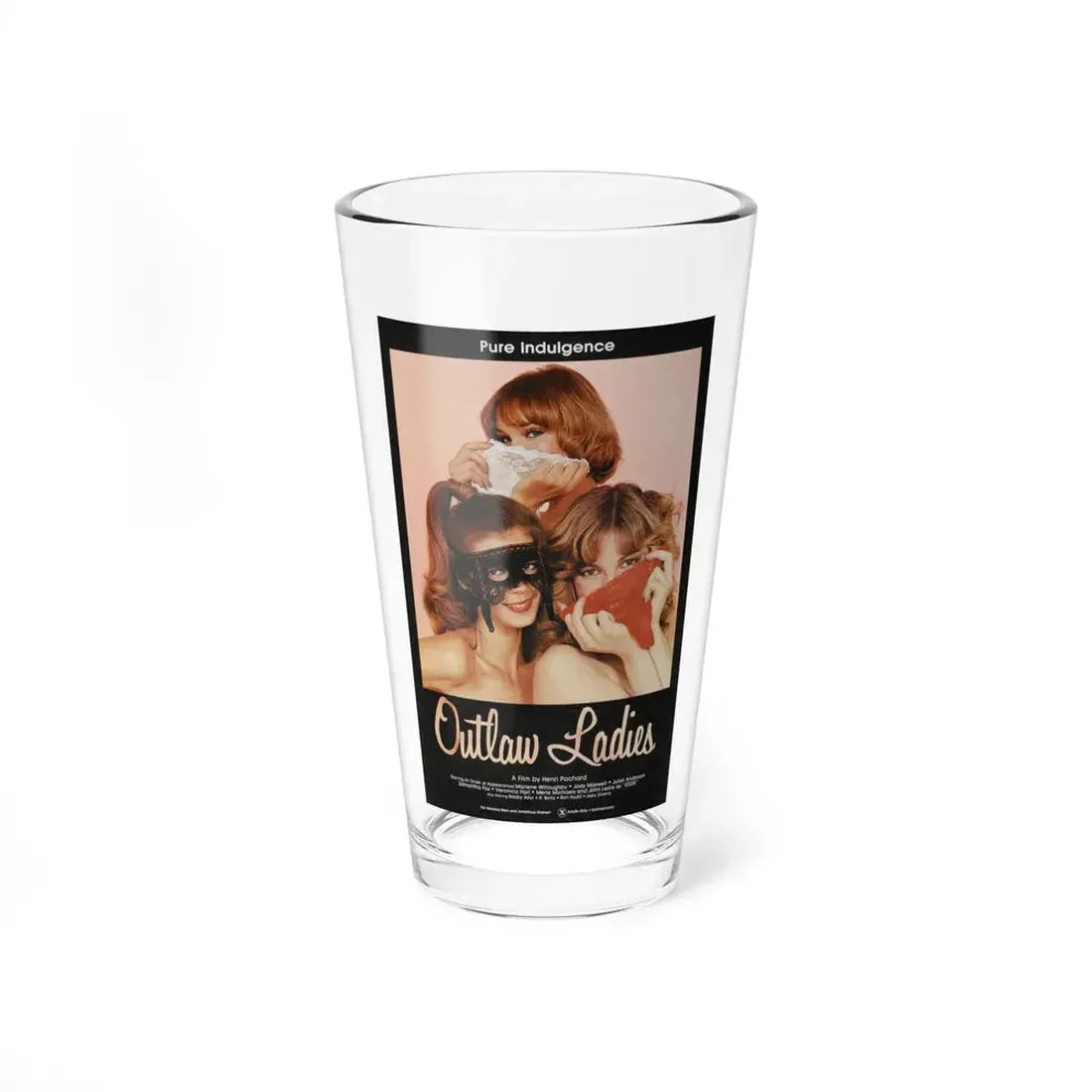 OUTLAW LADIES 1981 Movie Poster - Pint Glass 16oz 16oz - Go Mug Yourself