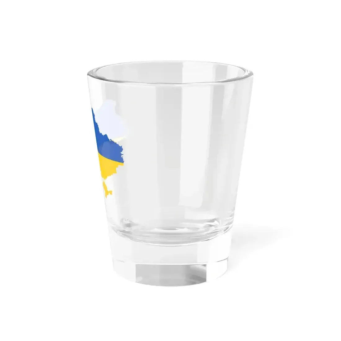 Outline of Ukraine (Ukraine) Shot Glass 1.5oz - Go Mug Yourself