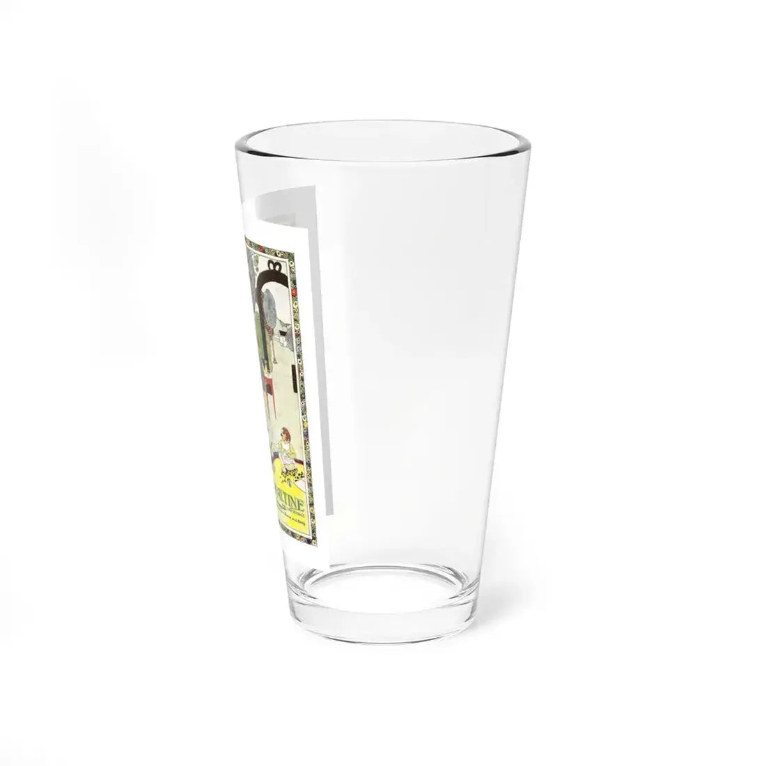 Ovaltine Tonic Food Beverage advt by Gladys Peto, 1924 (Magazine Illustration) Pint Glass 16oz - Go Mug Yourself