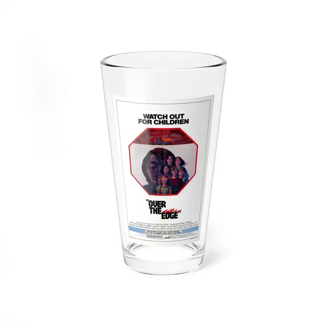 OVER THE EDGE 1979 Movie Poster - Pint Glass 16oz 16oz - Go Mug Yourself