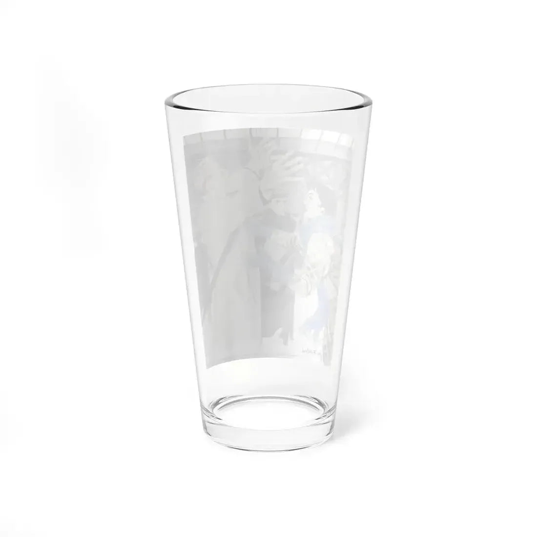 Over The Garden Wall, Woman's Day, May 1959 (Magazine Illustration) Pint Glass 16oz - Go Mug Yourself