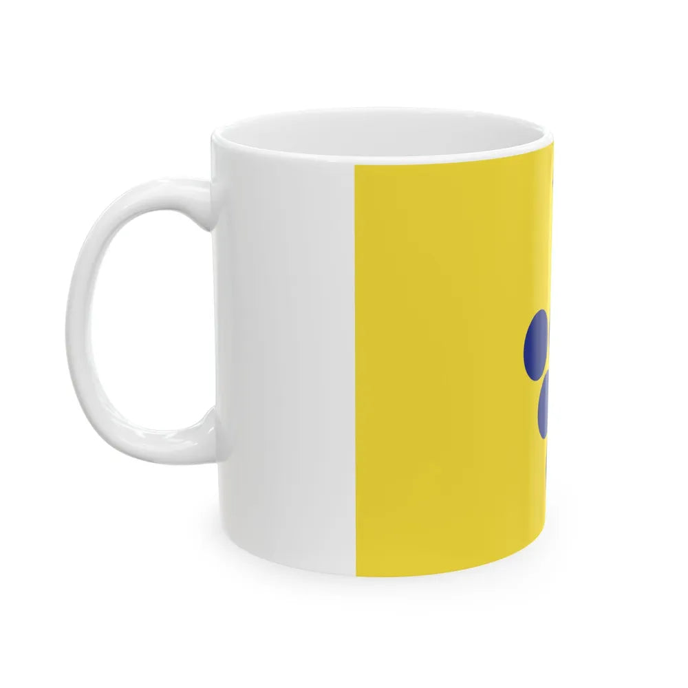 Overijse vlag (Belgium) White Coffee Mug - Go Mug Yourself
