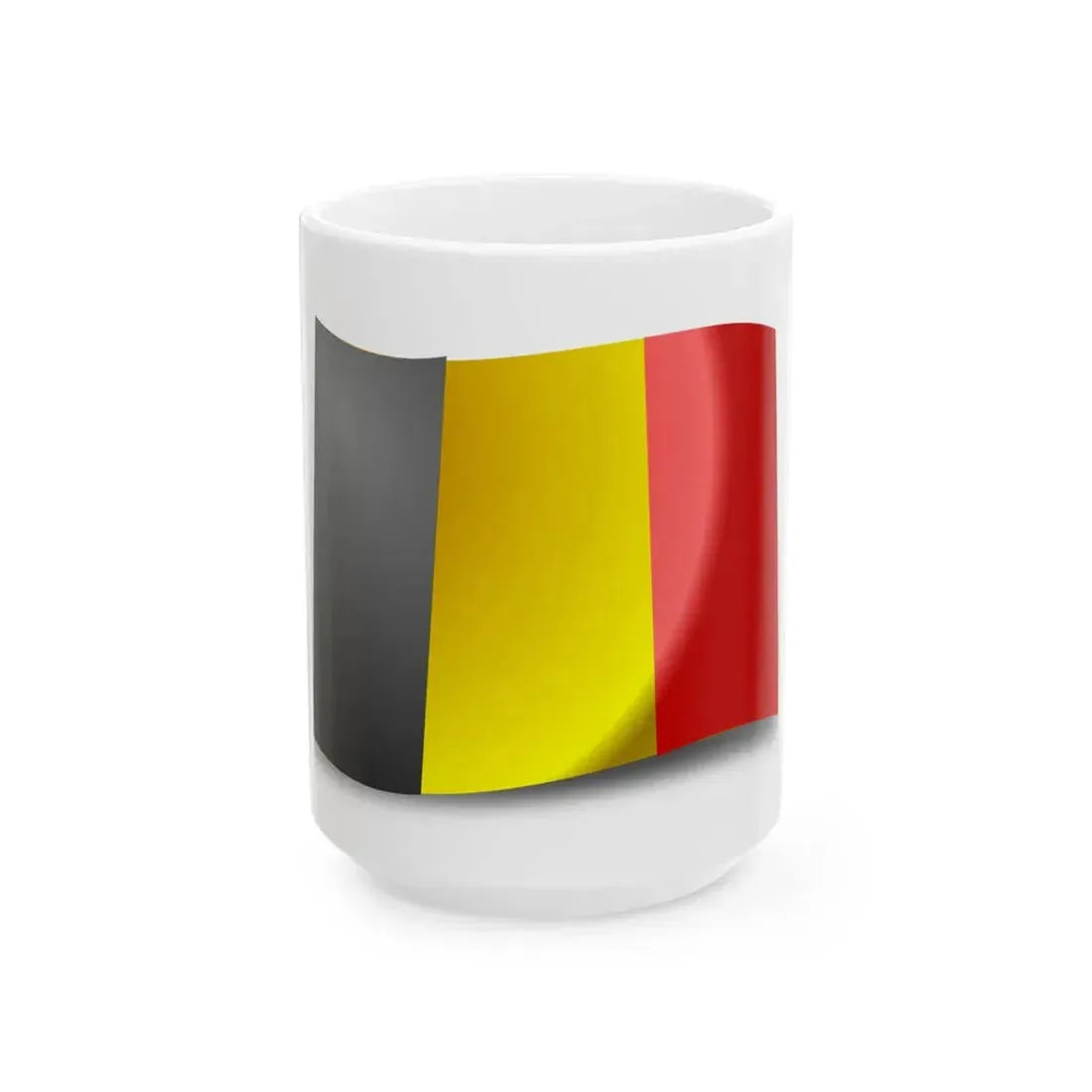 Oxygen apps Belgian (Belgium) White Coffee Mug 15oz - Go Mug Yourself