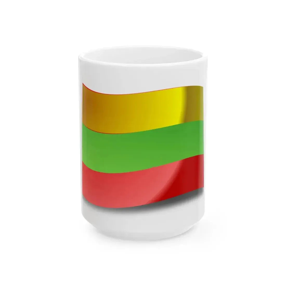Oxygen apps Lithuanian (Lithuania) White Coffee Mug 15oz - Go Mug Yourself