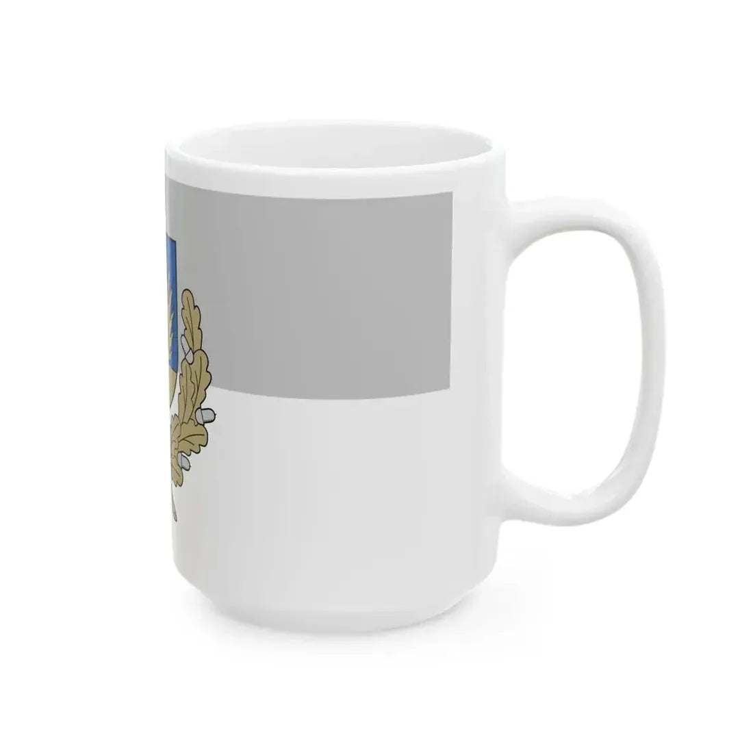 Ozolnieku novads flag (Latvia) White Coffee Mug - Go Mug Yourself