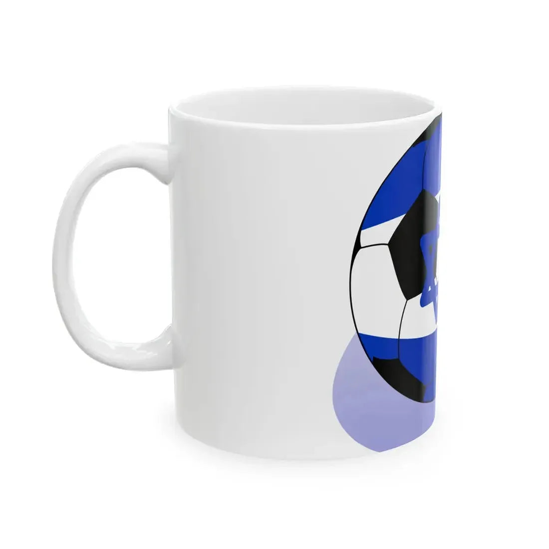 P Football Israel (Israel) White Coffee Mug - Go Mug Yourself