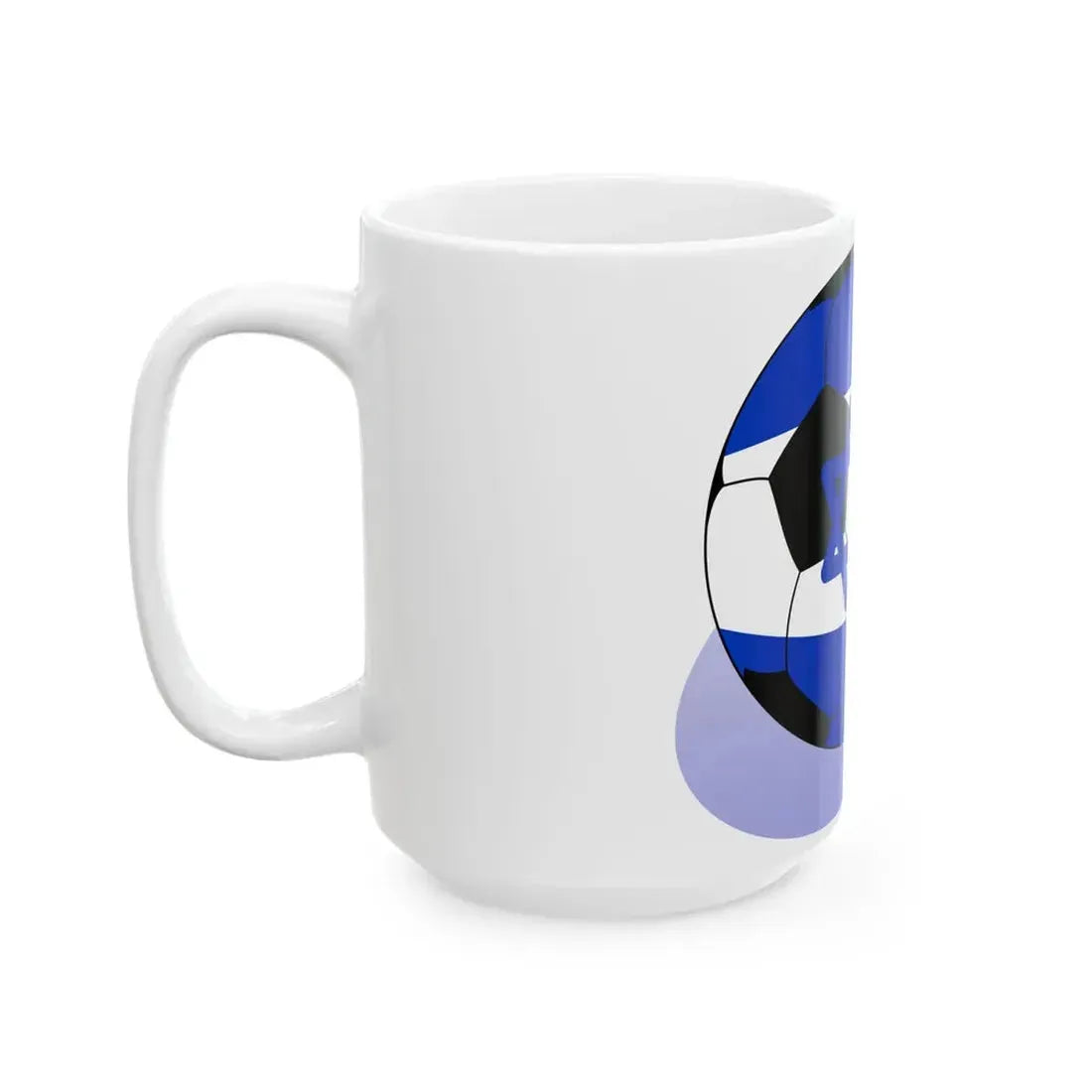 P Football Israel (Israel) White Coffee Mug - Go Mug Yourself