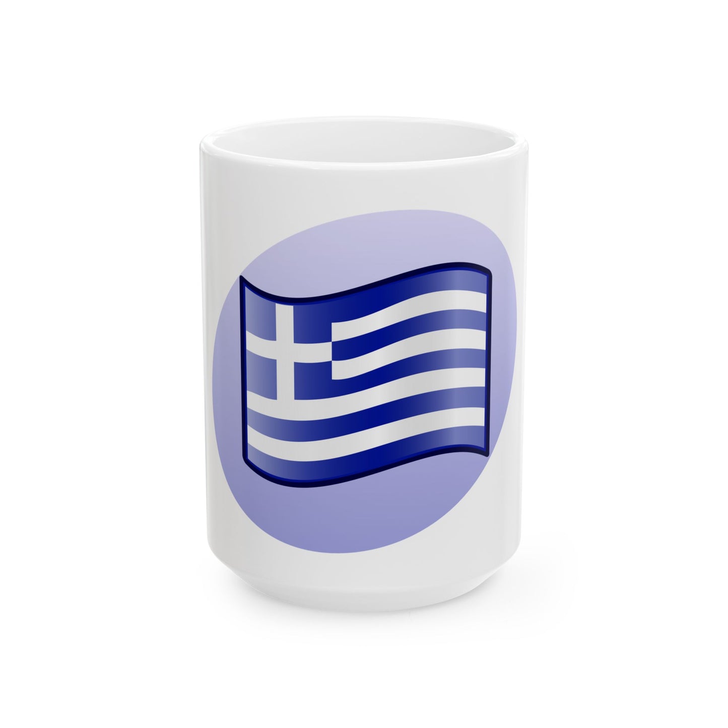 P Greece (Greece) White Coffee Mug-15oz-Go Mug Yourself