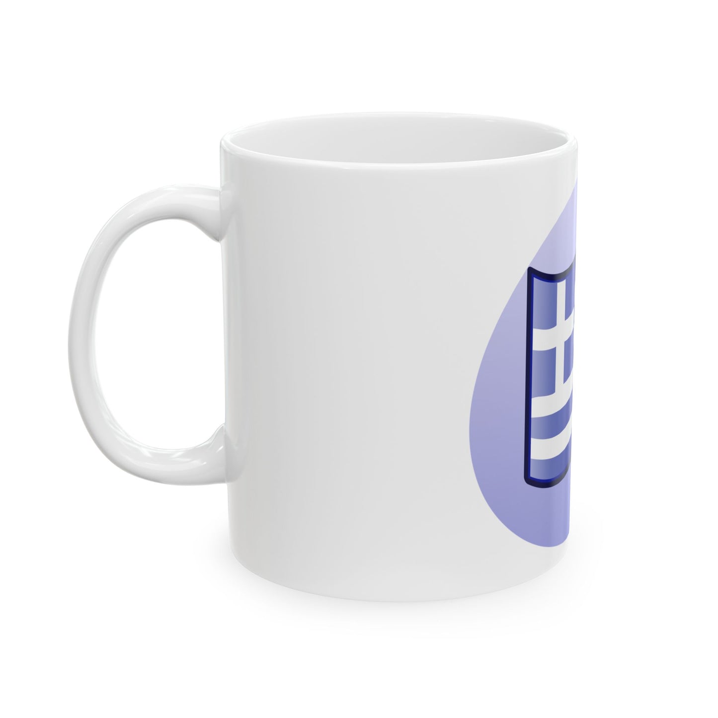 P Greece (Greece) White Coffee Mug-Go Mug Yourself
