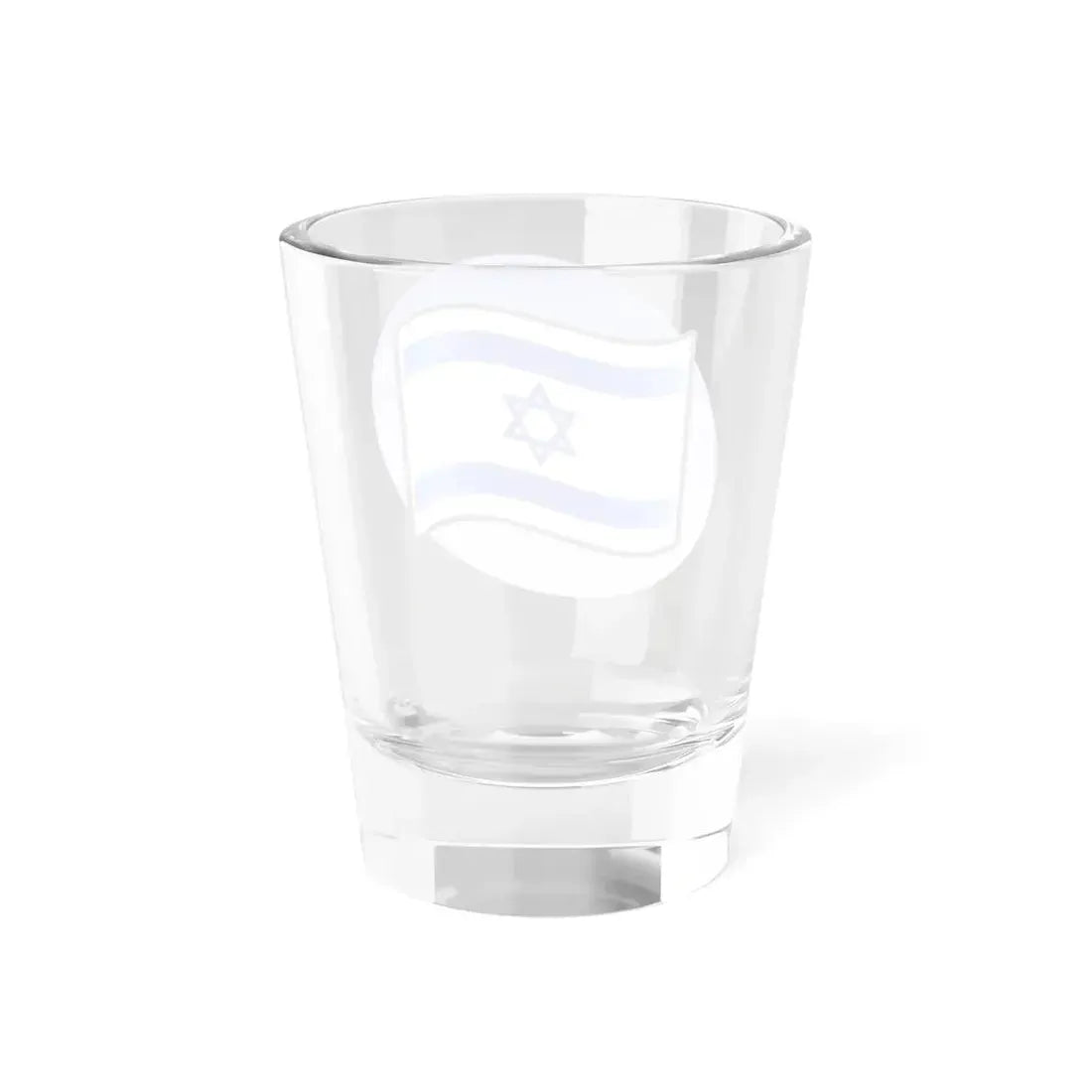 P Israel Flag (Israel) Shot Glass 1.5oz - Go Mug Yourself