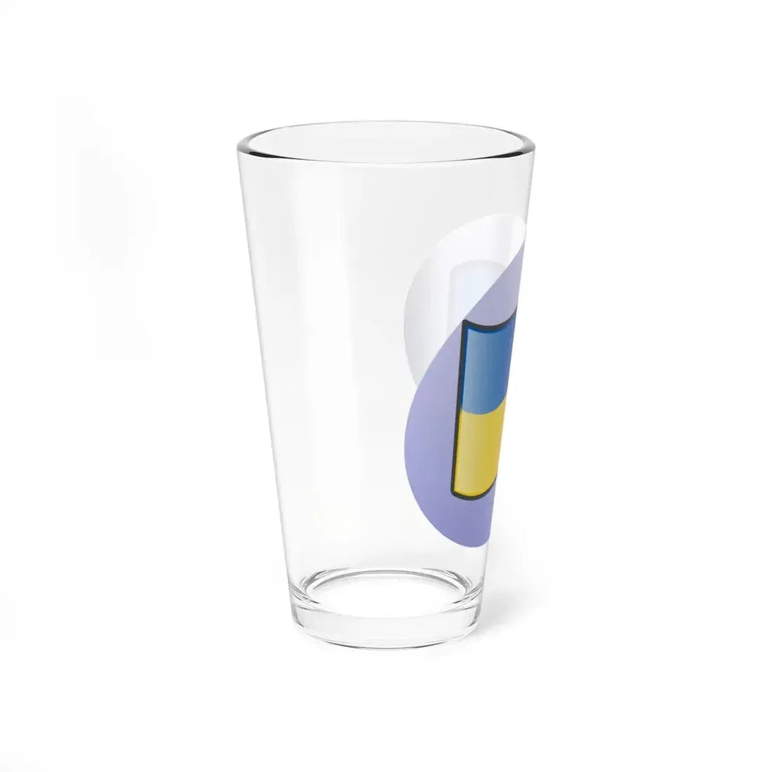 P Ukraine (Ukraine) Pint Glass 16oz - Go Mug Yourself