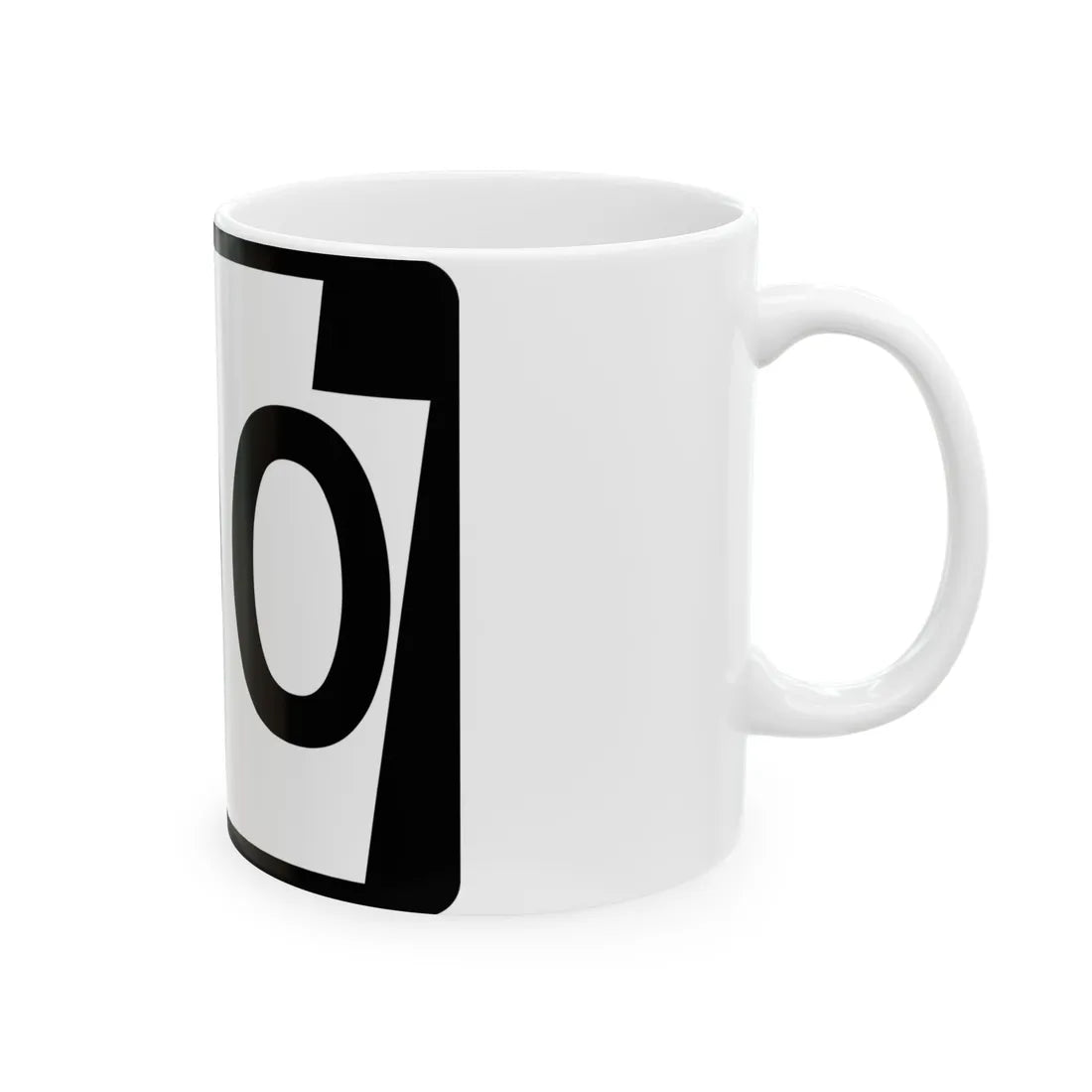 PA-100 (Pennsylvania) (Road Sign) White Coffee Mug - Go Mug Yourself