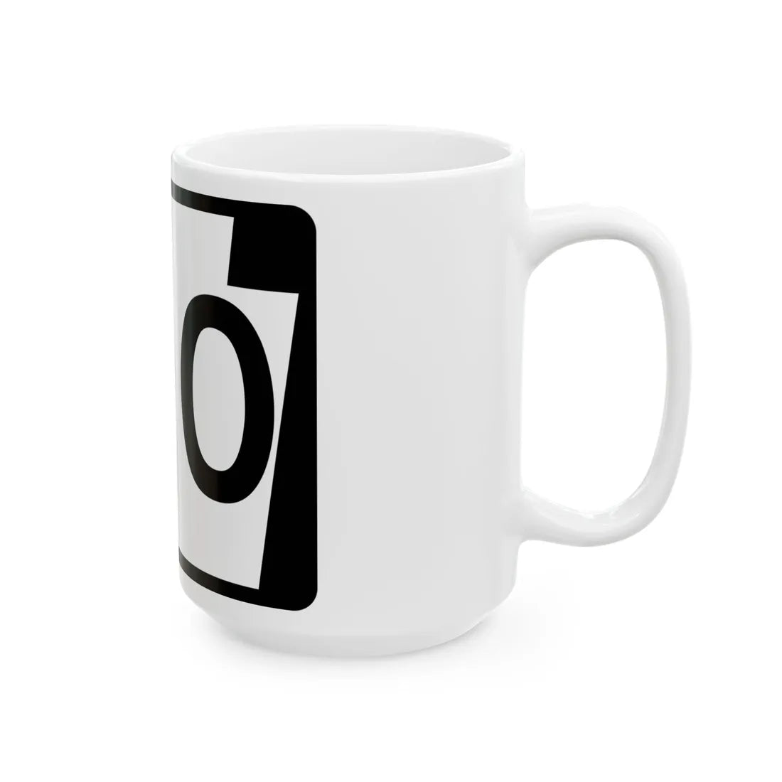 PA-100 (Pennsylvania) (Road Sign) White Coffee Mug - Go Mug Yourself