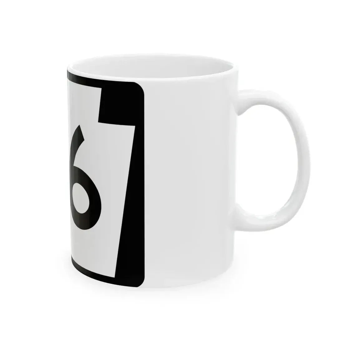 PA-116 (Pennsylvania) (Road Sign) White Coffee Mug - Go Mug Yourself