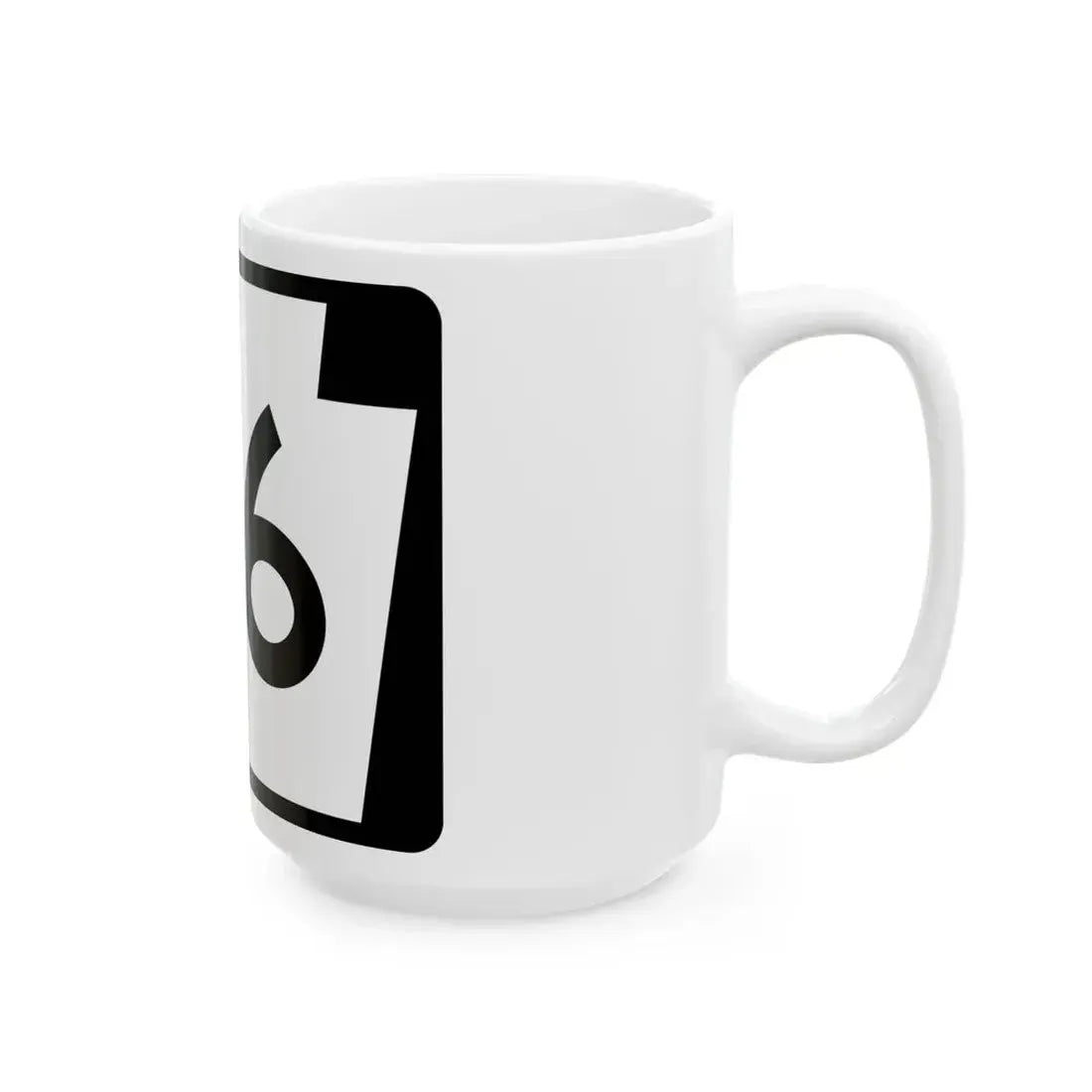 PA-116 (Pennsylvania) (Road Sign) White Coffee Mug - Go Mug Yourself