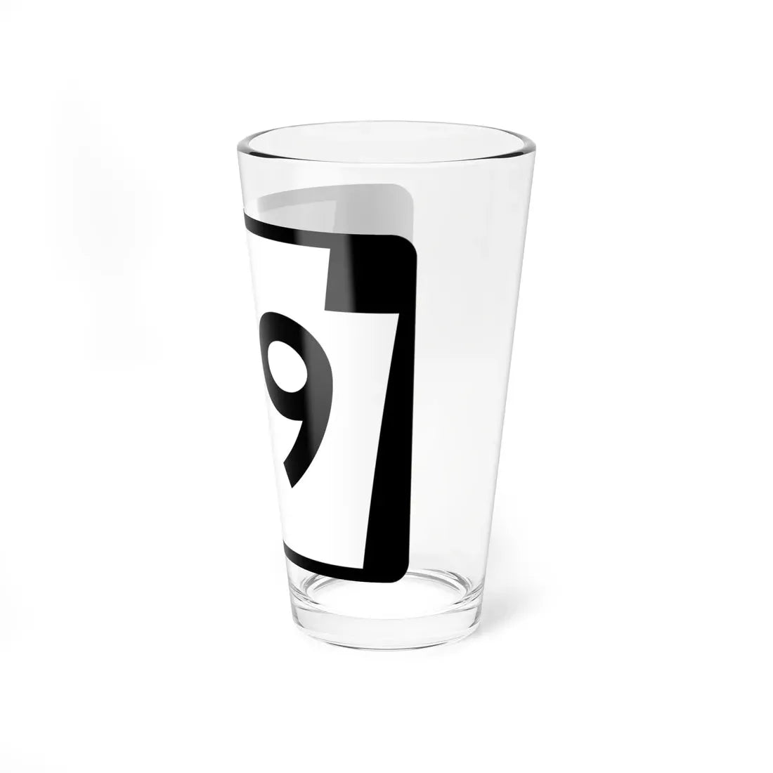 PA-119 (Pennsylvania) (Road Sign) Pint Glass 16oz - Go Mug Yourself