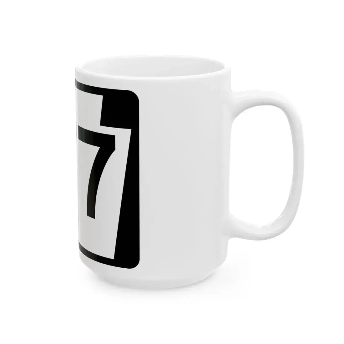 PA-177 (Pennsylvania) (Road Sign) White Coffee Mug - Go Mug Yourself
