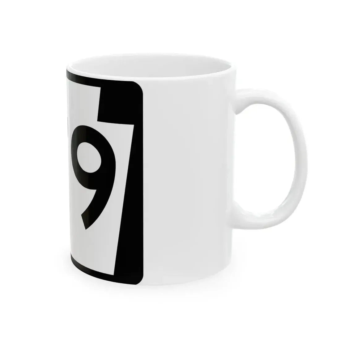 PA-179 (Pennsylvania) (Road Sign) White Coffee Mug - Go Mug Yourself