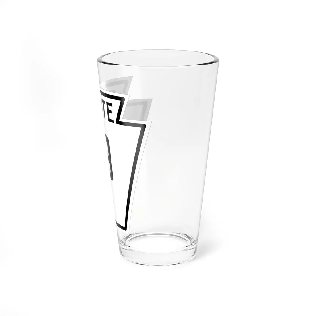 PA-19 1926 (Pennsylvania) (Road Sign) Pint Glass 16oz - Go Mug Yourself