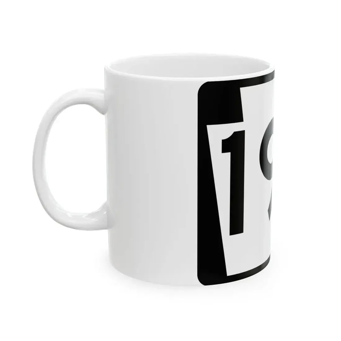 PA-194 (Pennsylvania) (Road Sign) White Coffee Mug - Go Mug Yourself