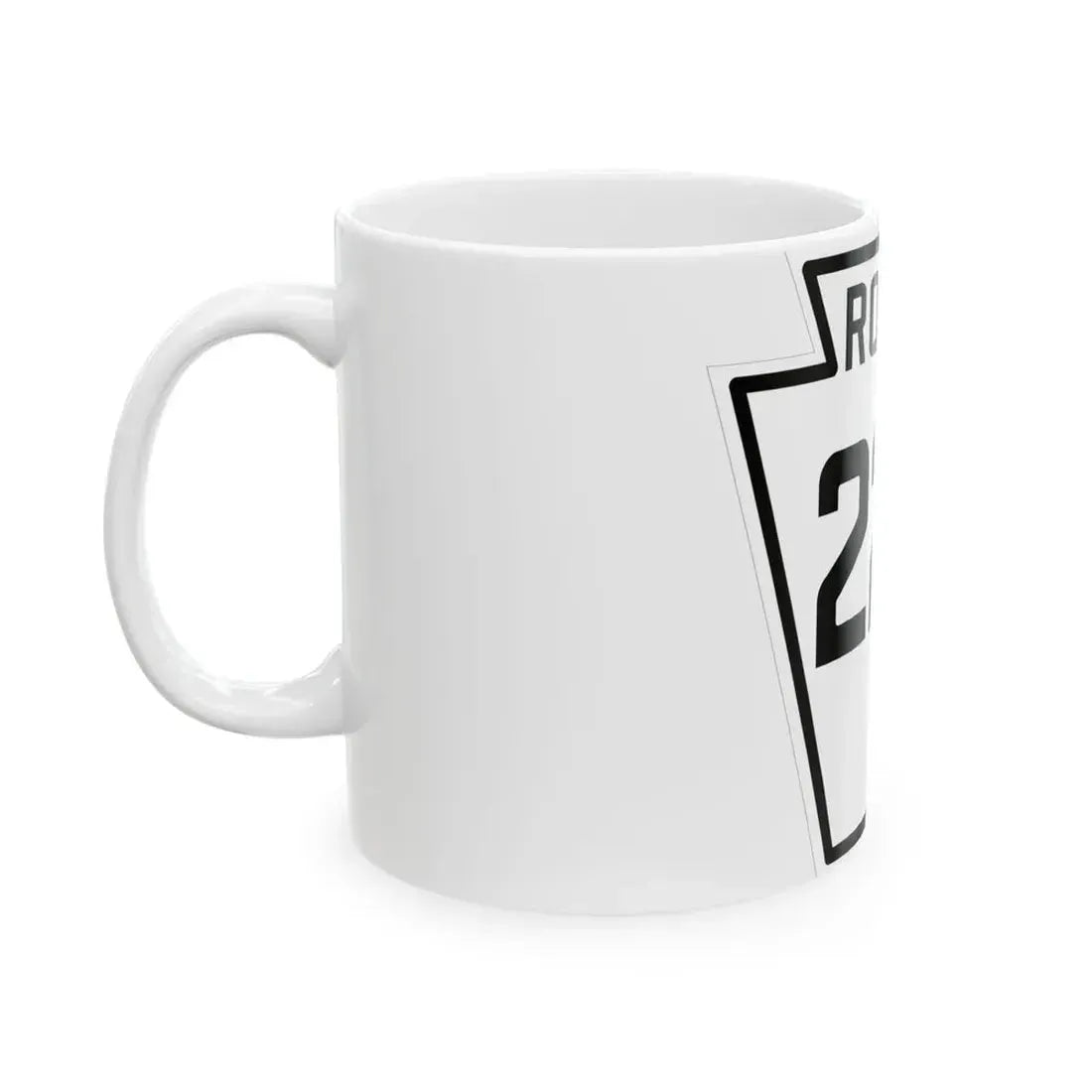 PA-226 1926 (Pennsylvania) (Road Sign) White Coffee Mug - Go Mug Yourself