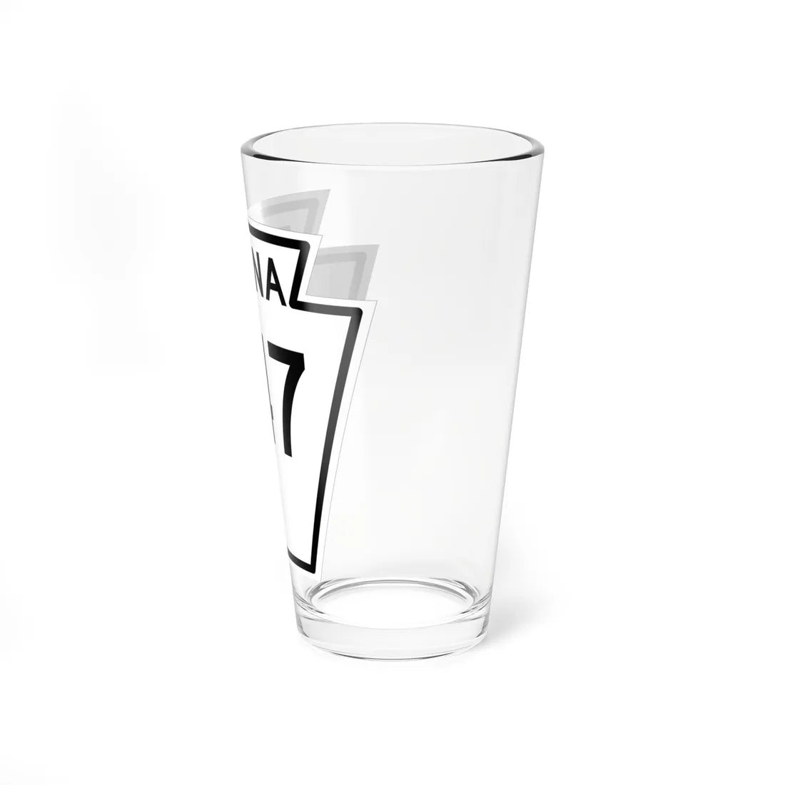 PA-247 1948 (Pennsylvania) (Road Sign) Pint Glass 16oz - Go Mug Yourself