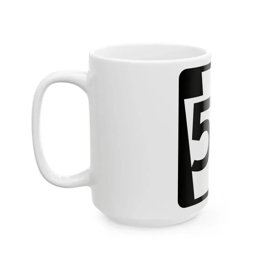 PA-50 (Pennsylvania) (Road Sign) White Coffee Mug - Go Mug Yourself