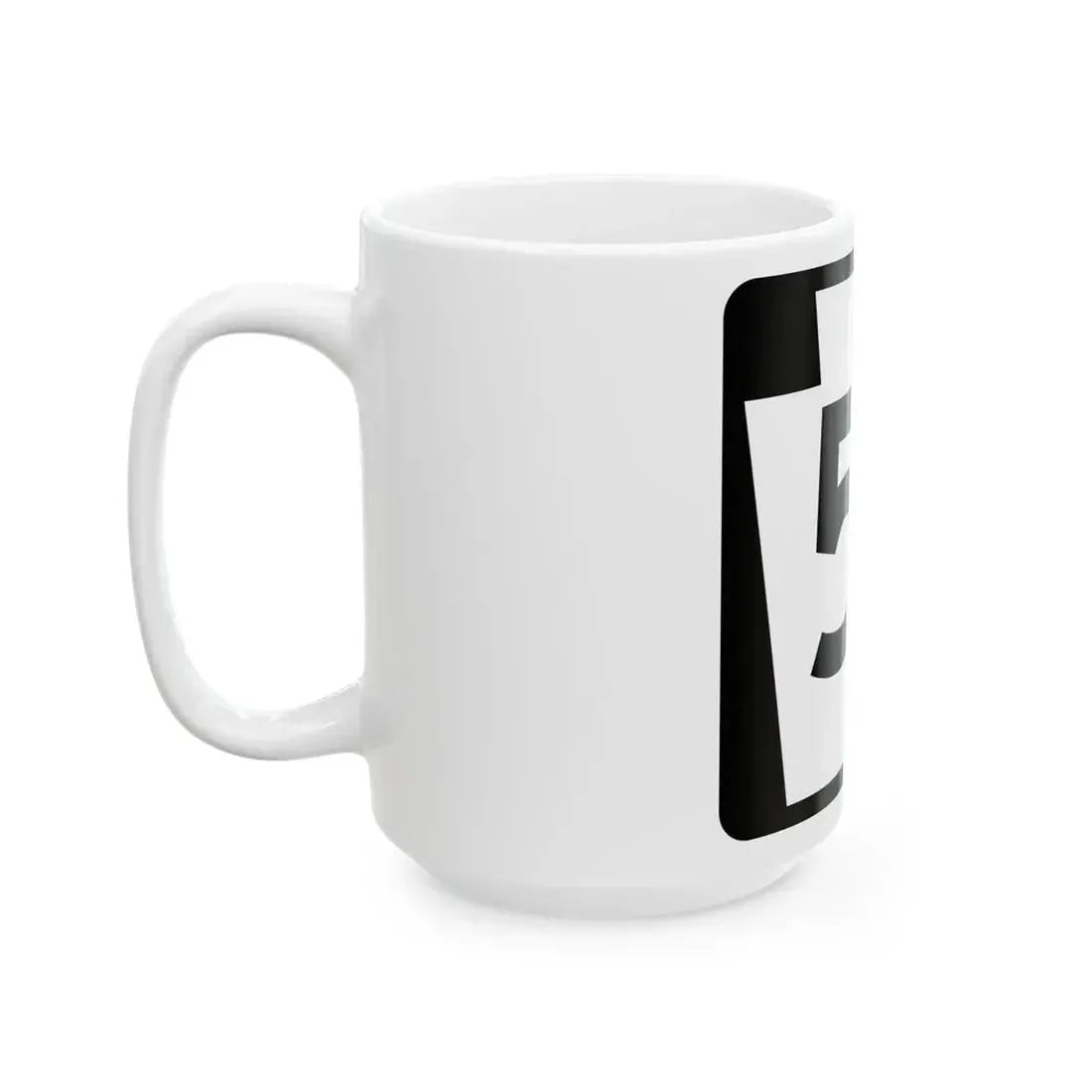PA-51 (Pennsylvania) (Road Sign) White Coffee Mug - Go Mug Yourself