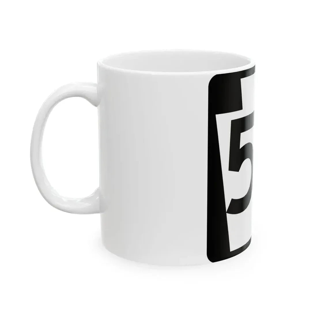 PA-53 (Pennsylvania) (Road Sign) White Coffee Mug - Go Mug Yourself