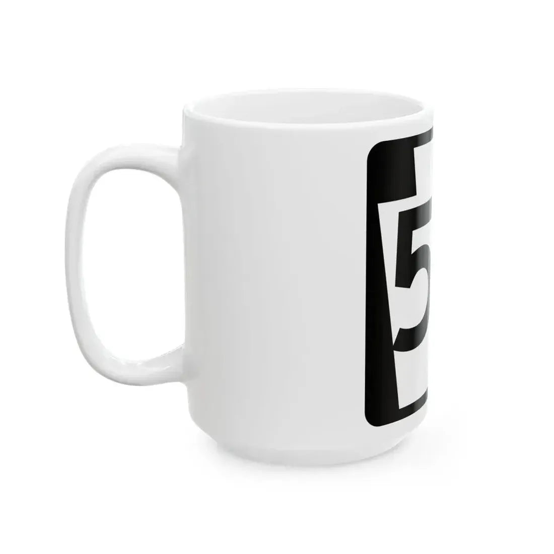 PA-54 (Pennsylvania) (Road Sign) White Coffee Mug - Go Mug Yourself