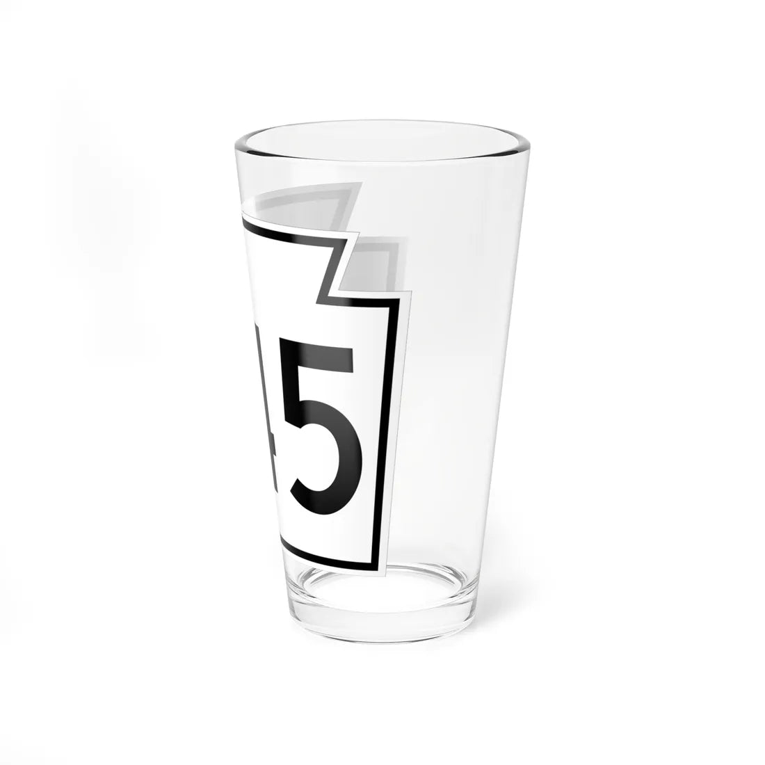 PA-545 1962 (Pennsylvania) (Road Sign) Pint Glass 16oz - Go Mug Yourself