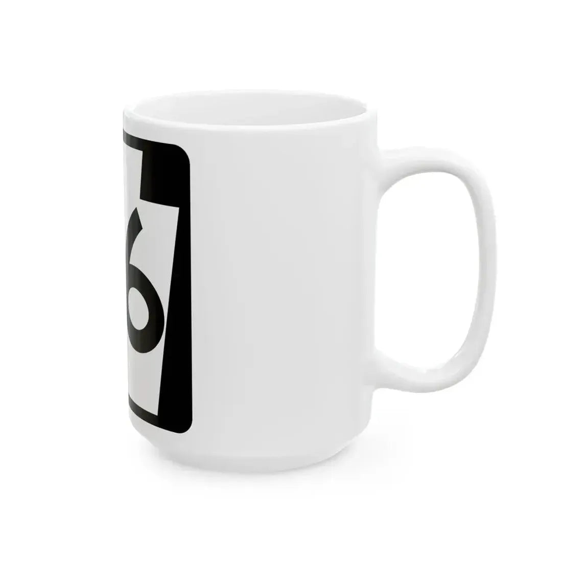 PA-56 (Pennsylvania) (Road Sign) White Coffee Mug - Go Mug Yourself