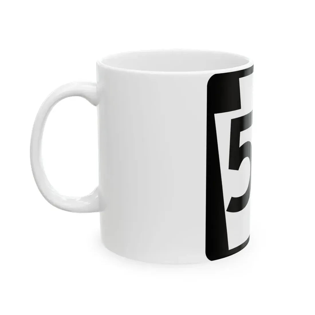PA-57 (Pennsylvania) (Road Sign) White Coffee Mug - Go Mug Yourself