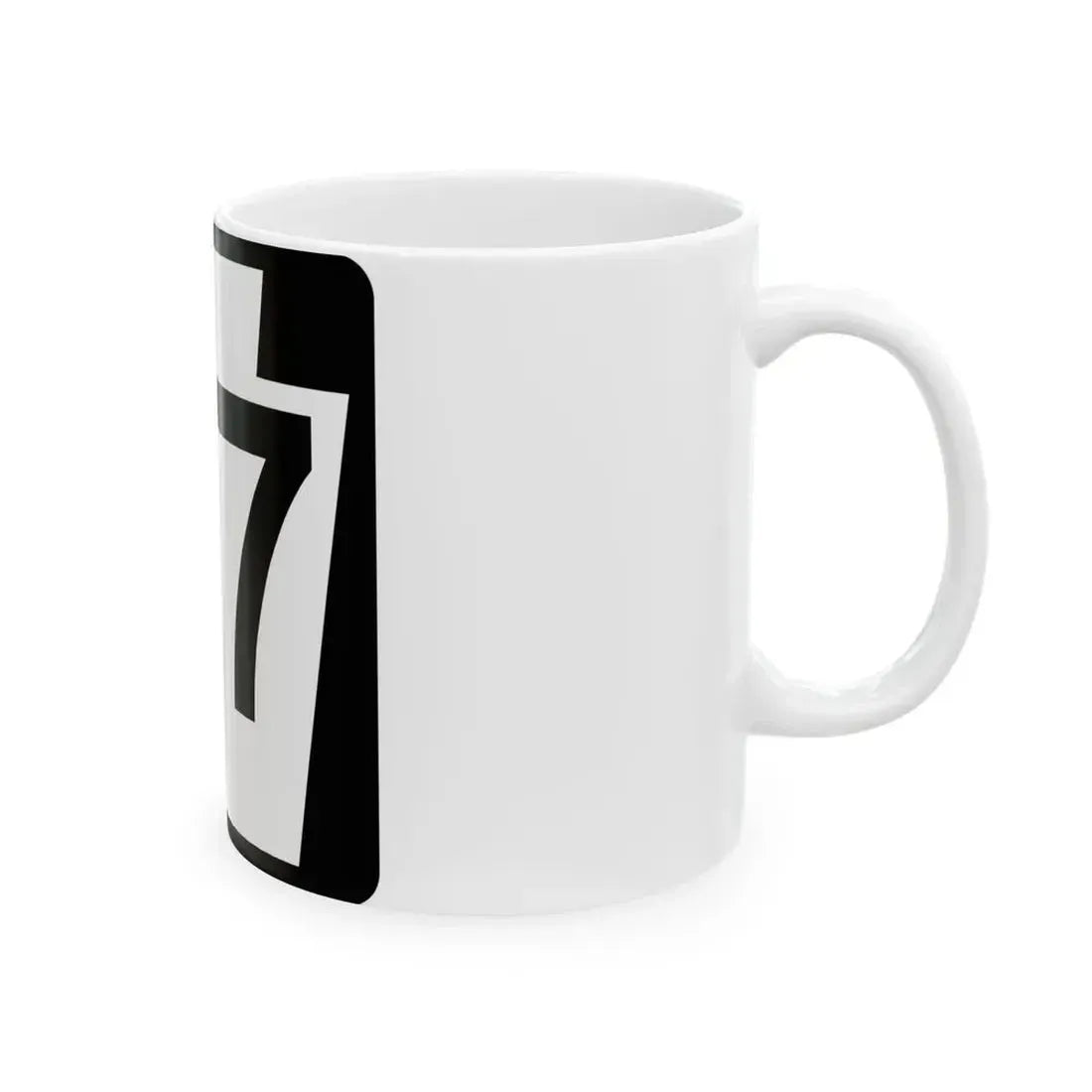 PA-57 (Pennsylvania) (Road Sign) White Coffee Mug - Go Mug Yourself
