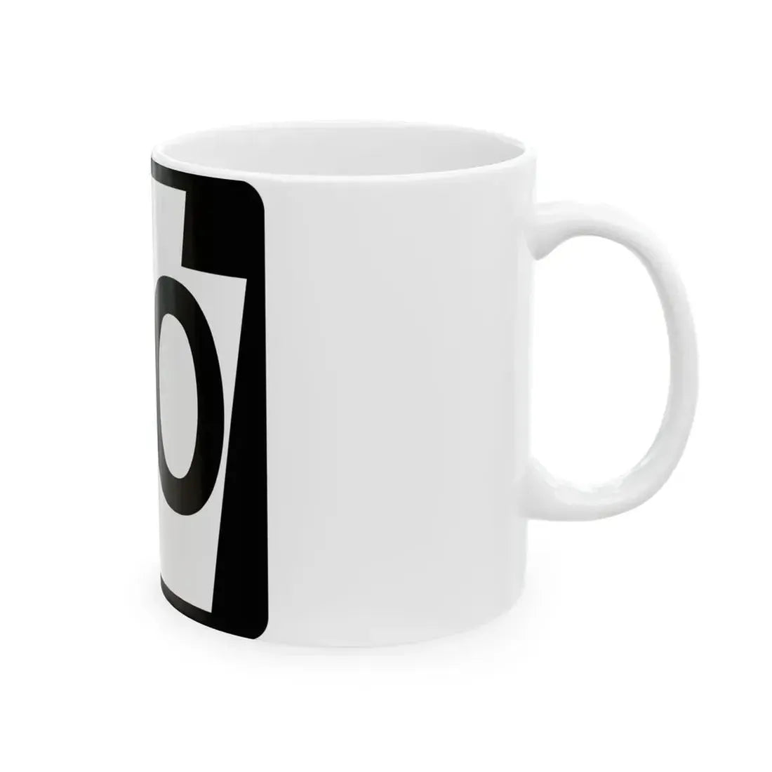 PA-60 (Pennsylvania) (Road Sign) White Coffee Mug - Go Mug Yourself
