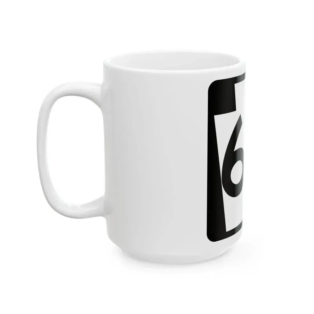 PA-60 (Pennsylvania) (Road Sign) White Coffee Mug - Go Mug Yourself
