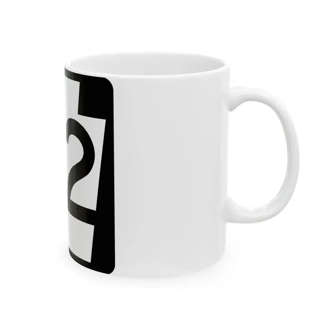 PA-62 (Pennsylvania) (Road Sign) White Coffee Mug - Go Mug Yourself