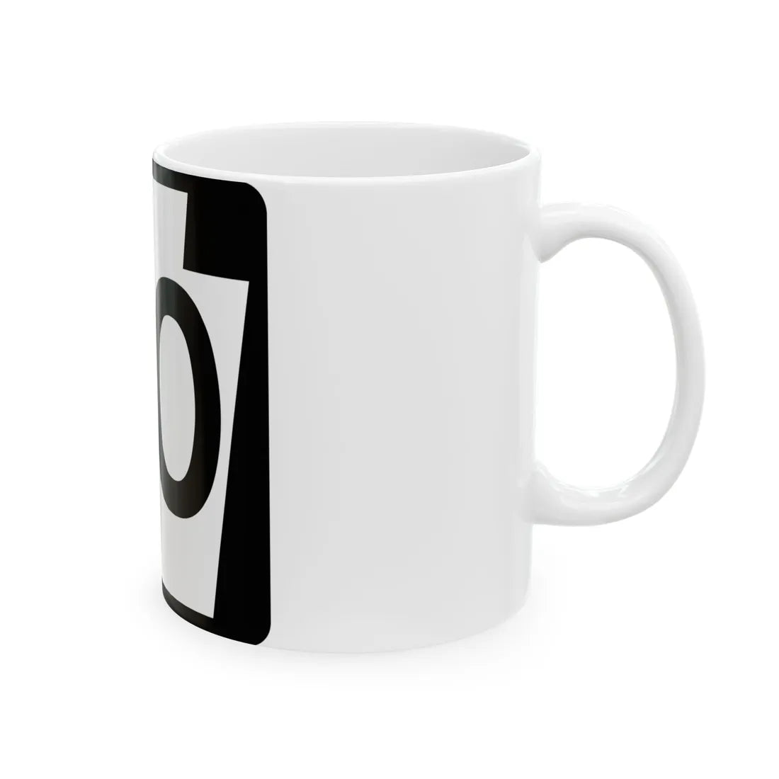 PA-70 (Pennsylvania) (Road Sign) White Coffee Mug - Go Mug Yourself